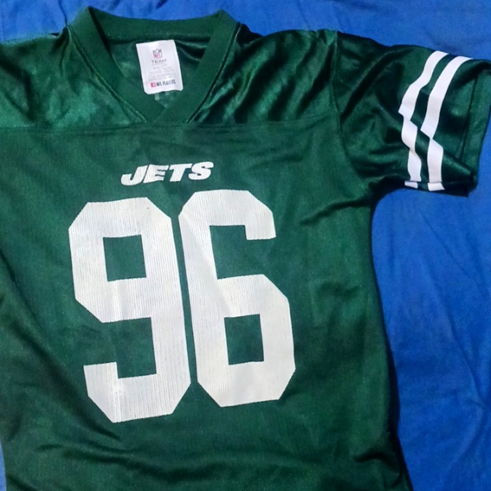 NFL Jets Kids Jersey - Green and White